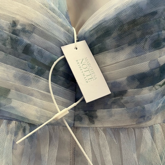 NWT Marchesa Notte Bridesmaid Ivrea Printed Dress - Size 12 - RARE - MSRP $325! - Picture 8 of 10